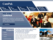 Tablet Screenshot of campak.com.au